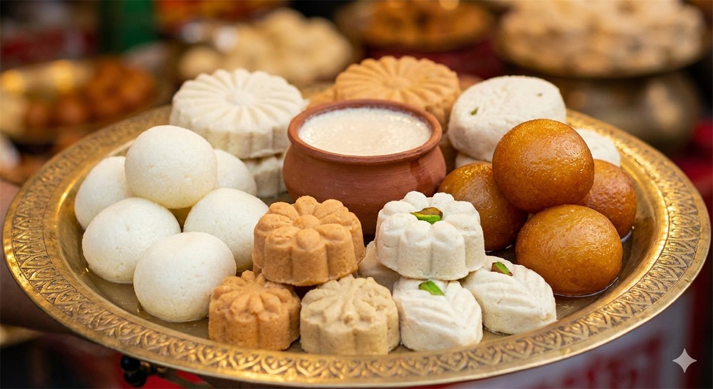 বিক্রমপুর মিষ্টান্ন ভান্ডারের মিষ্টি
